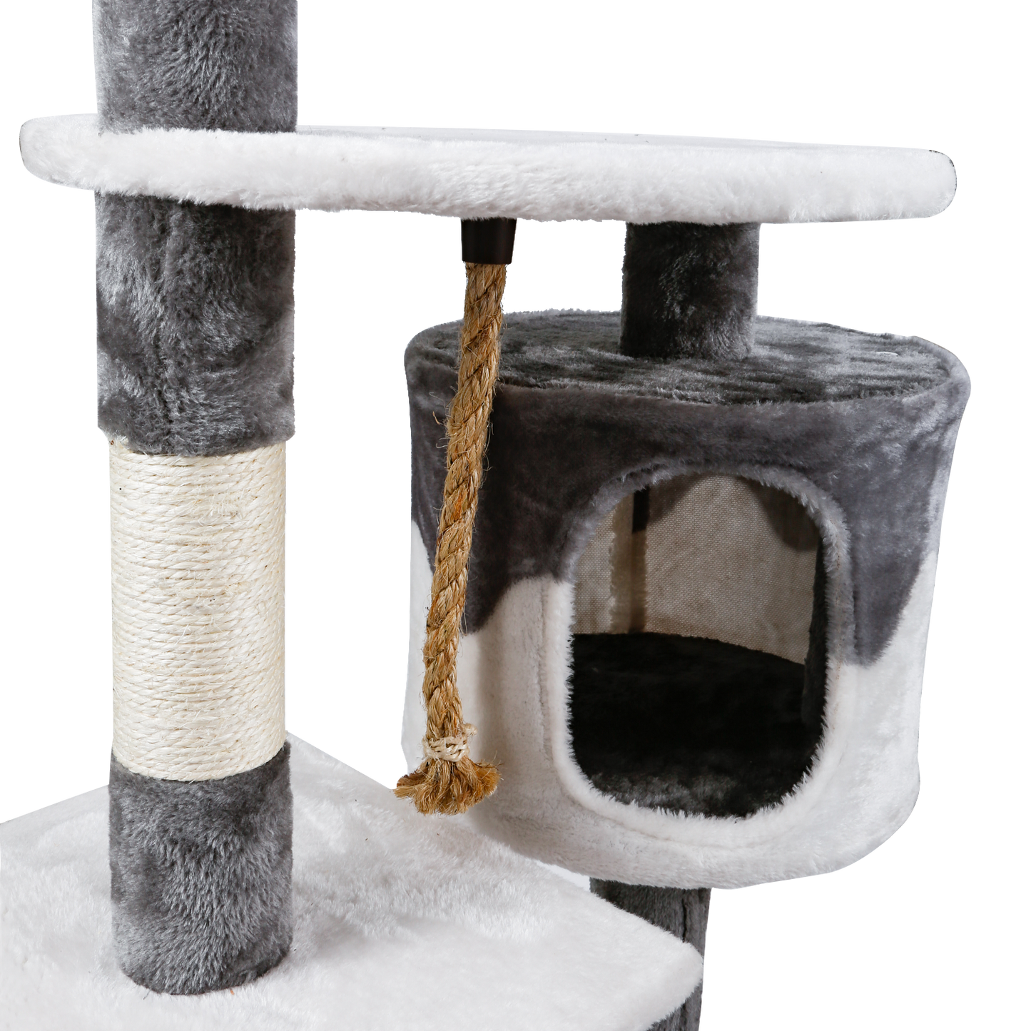 Árbol para gatos con forma de H