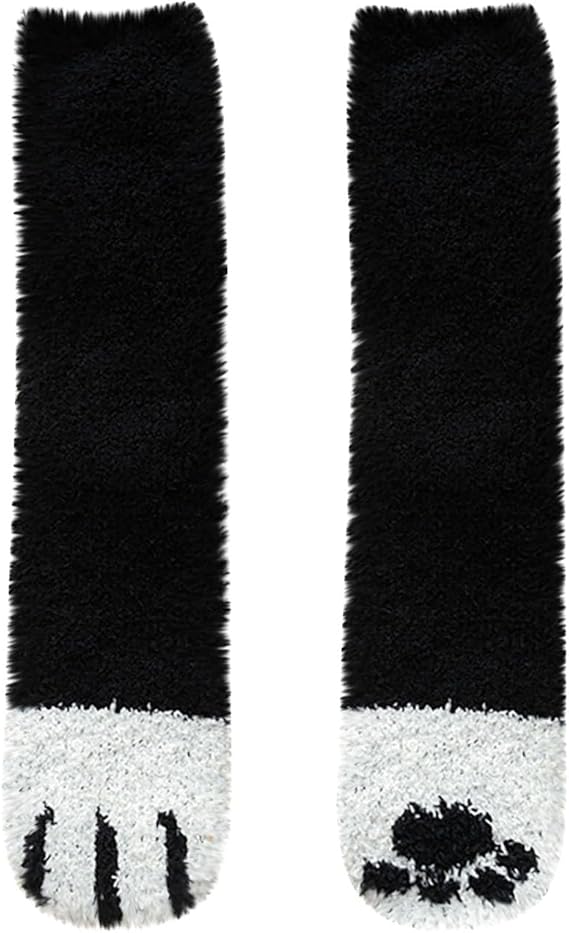 Calcetines Patita Negra – Calor Felino con Estilo