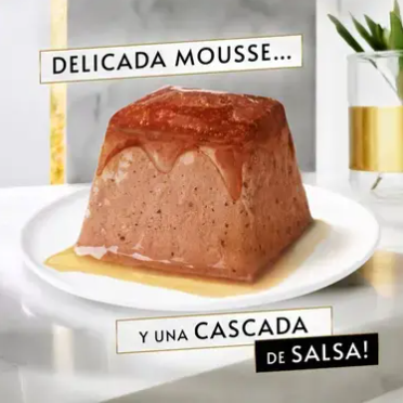 PURINA GOURMET REVELATIONS Mousse con salmón (4X57 gr)