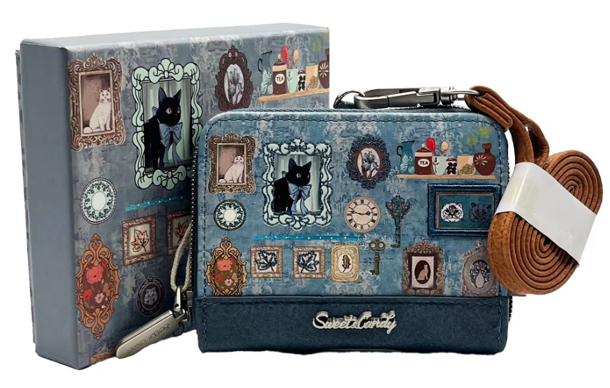 Cartera Sweet Candy en color azul (XK-16#)