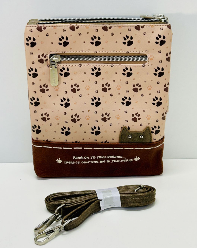 Bolso Sweet Candy Edición con ilustraciones exclusivas, color khaki (XK-17#)