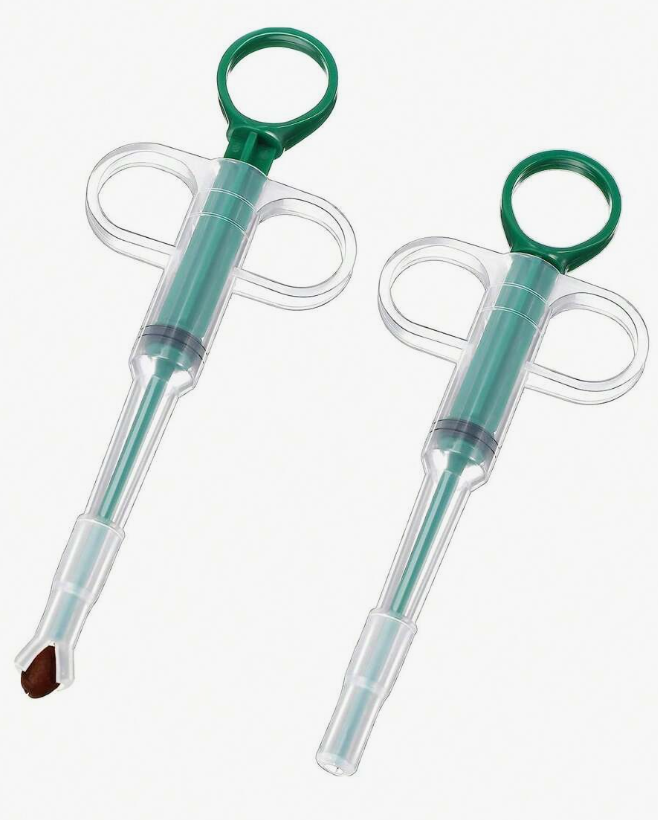 Jeringa para pastillas