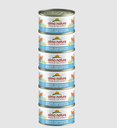 ALMO NATURE mixto mar 70 gr (pack de 6)