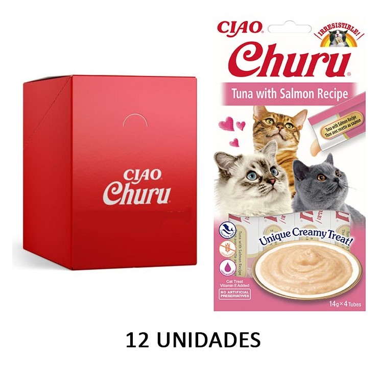 CHURU receta de atún con salmón