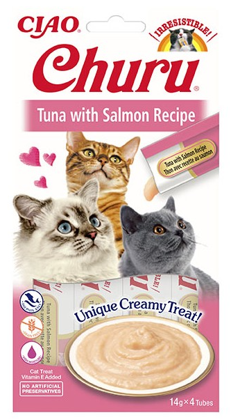 CHURU receta de atún con salmón