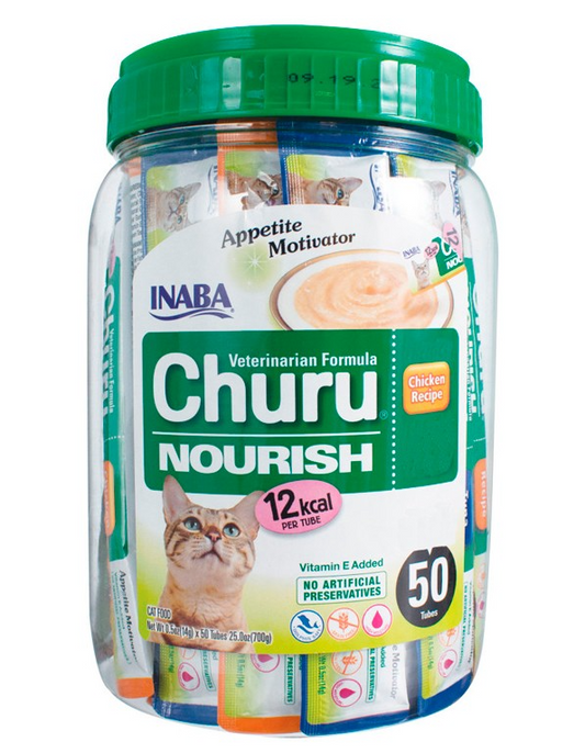 CHURU DIET NOURISH receta de atún y pollo