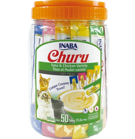 CHURU VARIEDADES DE ATUN Y POLLO ( 50P)