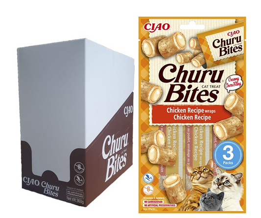 CHURU BITES receta de pollo