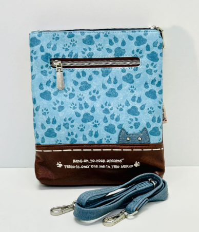 Bolso Sweet Candy Edición con ilustraciones exclusivas, color azul (XK-17#)