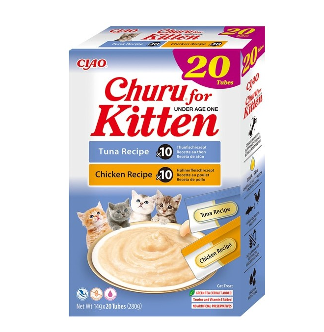 CHURU KITTEN VARIEDADES (20P)