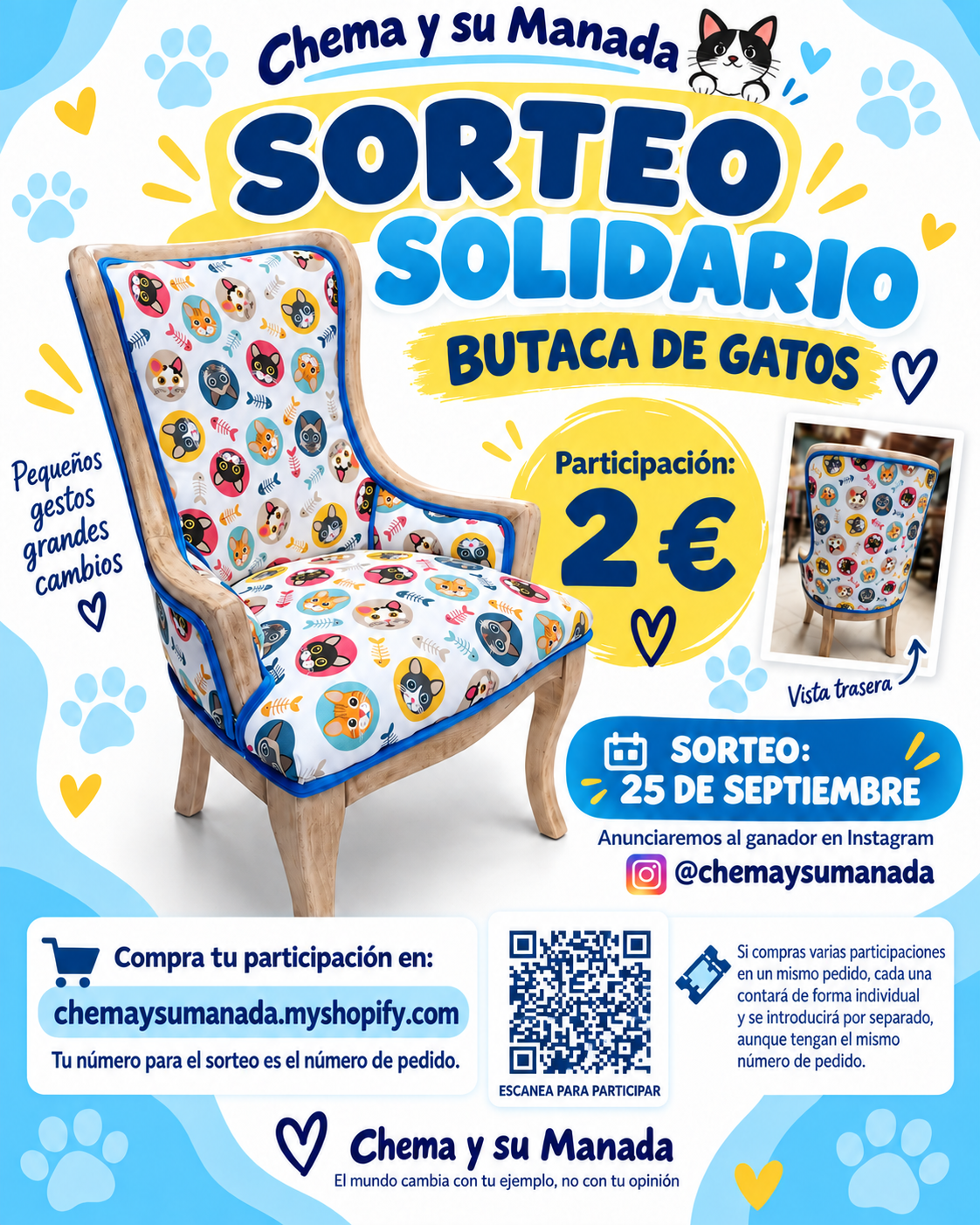 Sorteo Solidario- Butaca Relax