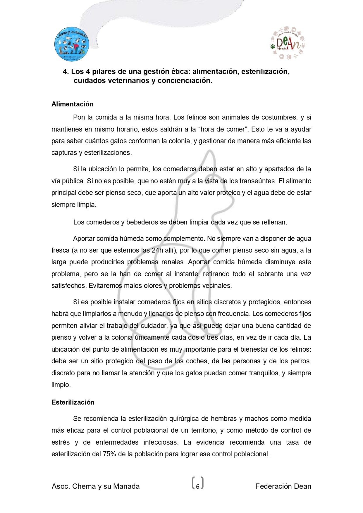 GUÍA PARA CUIDADORES DE COLONIAS FELINAS