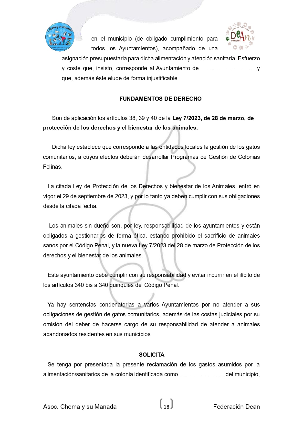 GUÍA PARA CUIDADORES DE COLONIAS FELINAS