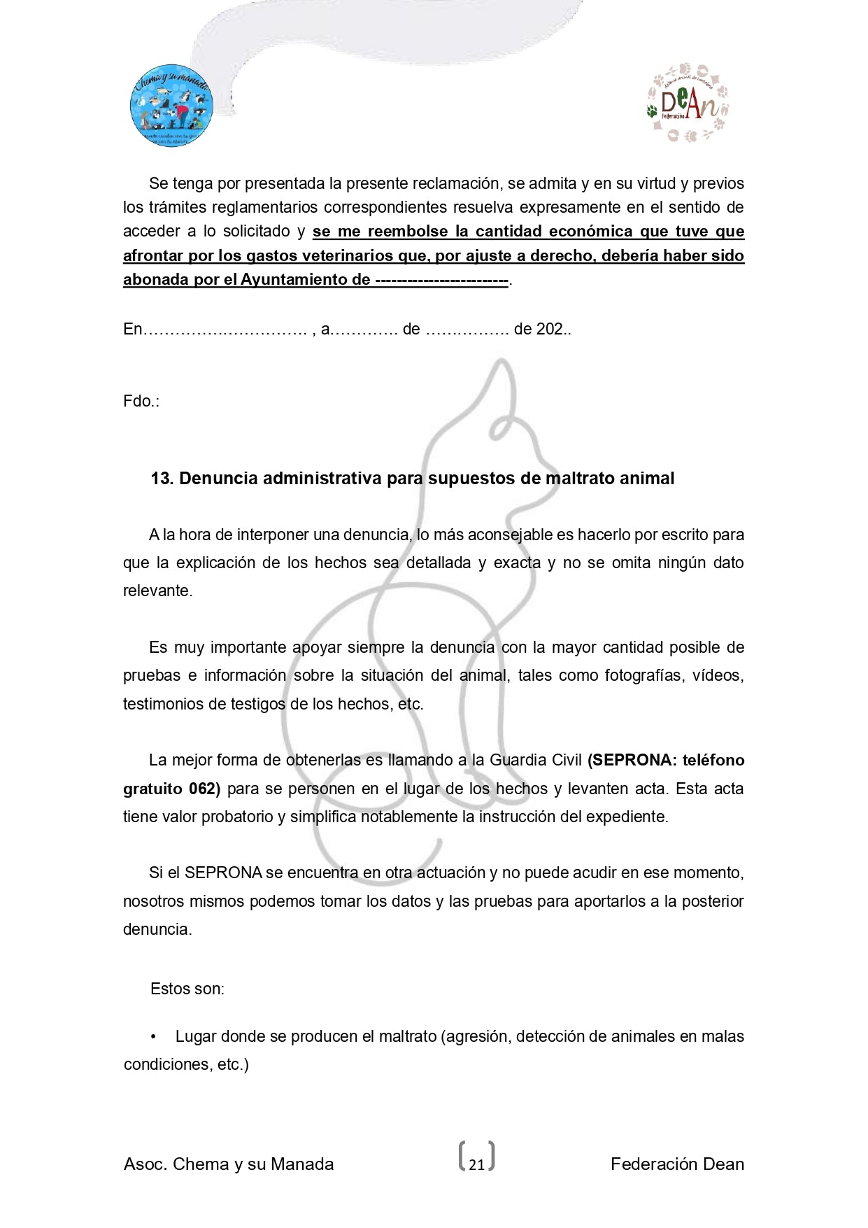GUÍA PARA CUIDADORES DE COLONIAS FELINAS