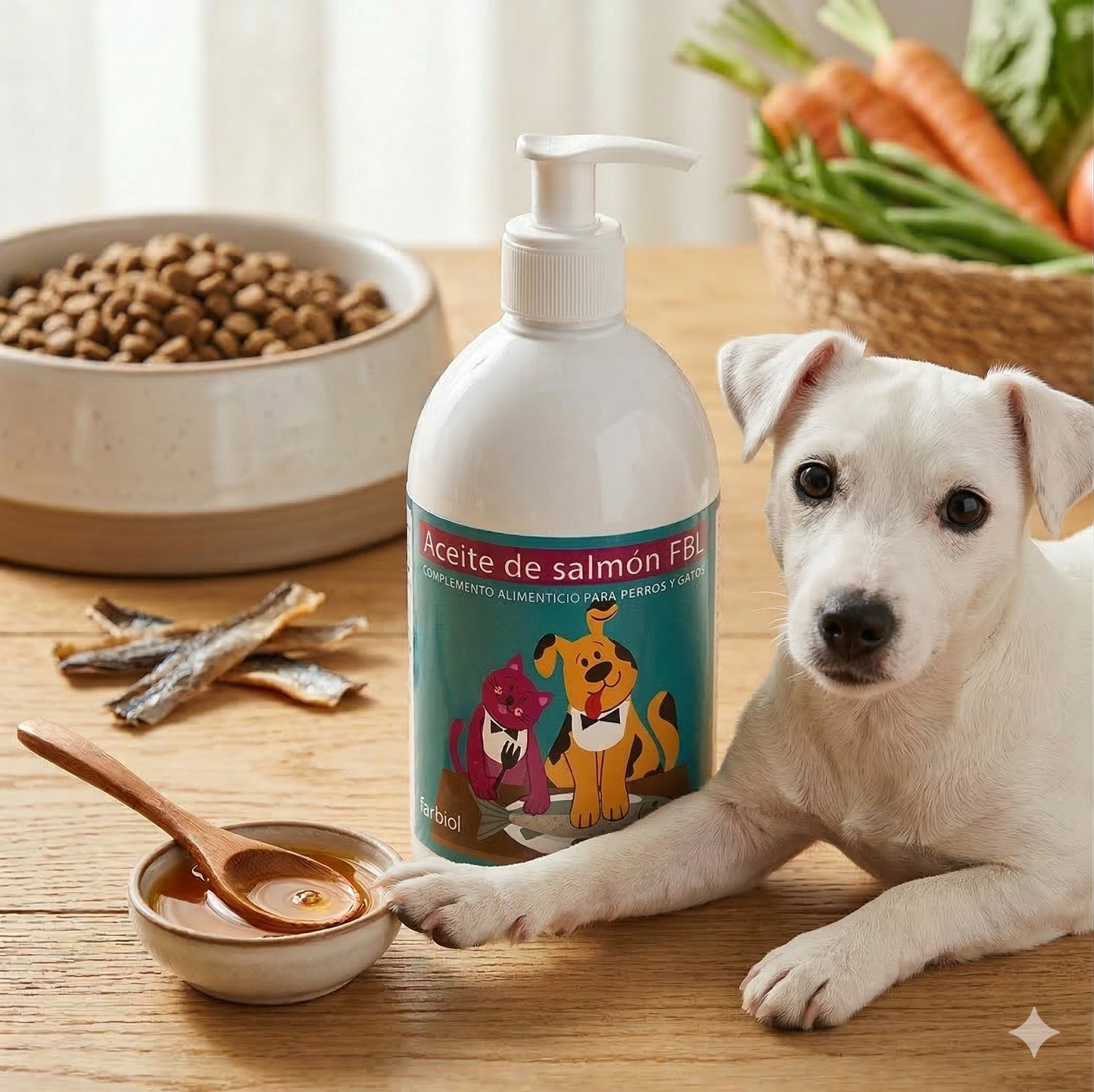 Aceite de Salmón Farbiol 250ml - Suplemento Natural Omega-3 Premium