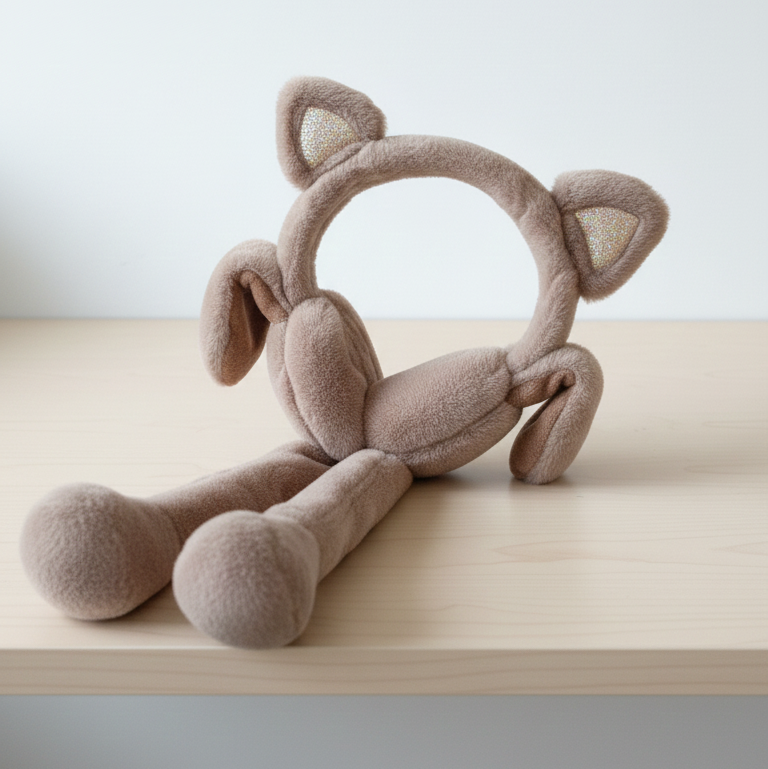 Orejeras Gatunas con Movimiento