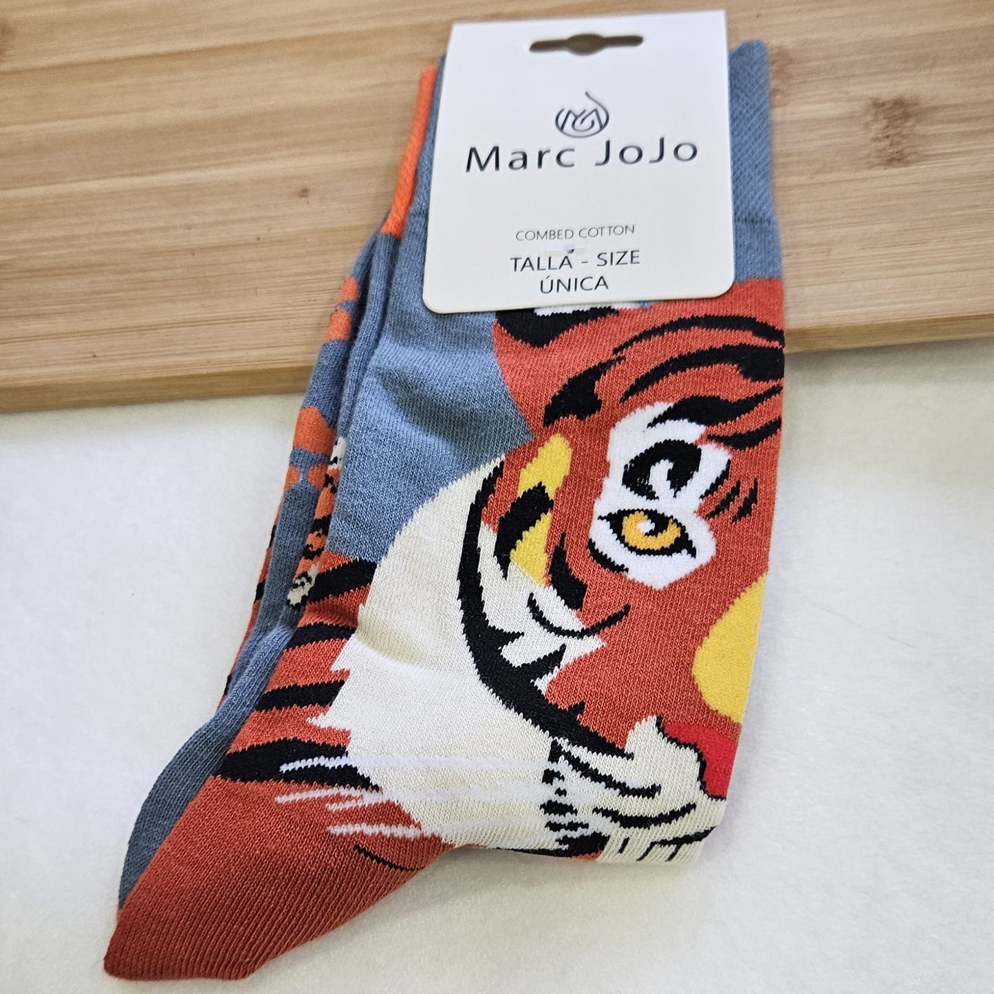 Calcetines divertidos tigre