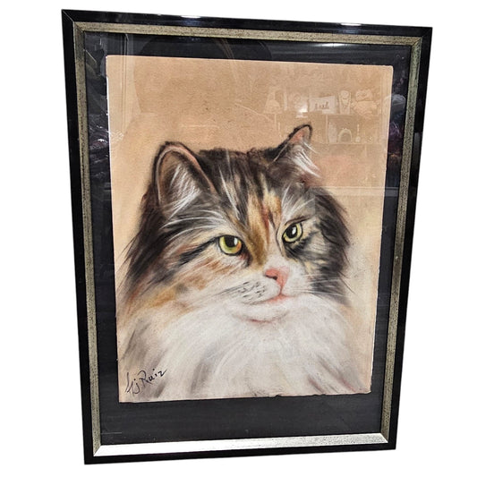 Cuadro de acuarela donado por artista cántabro