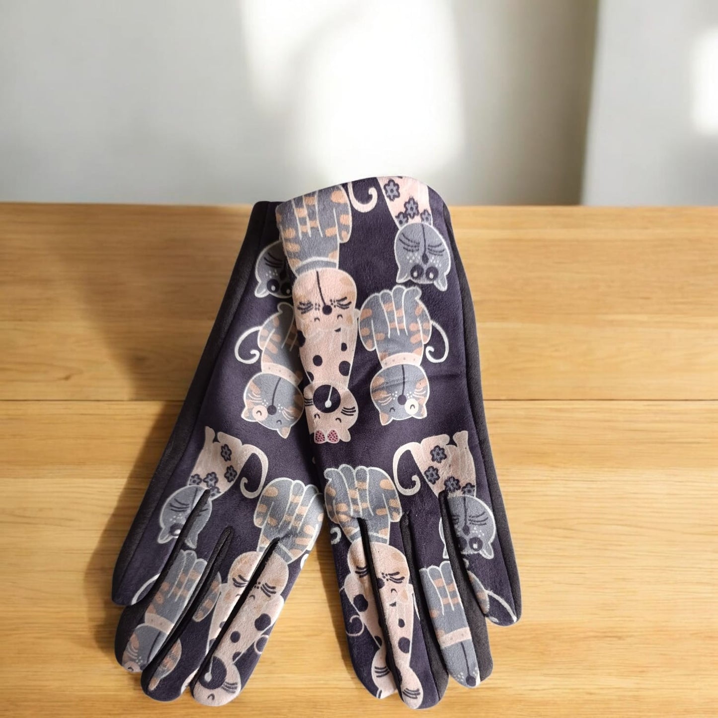 Guantes Gatitos – Gris