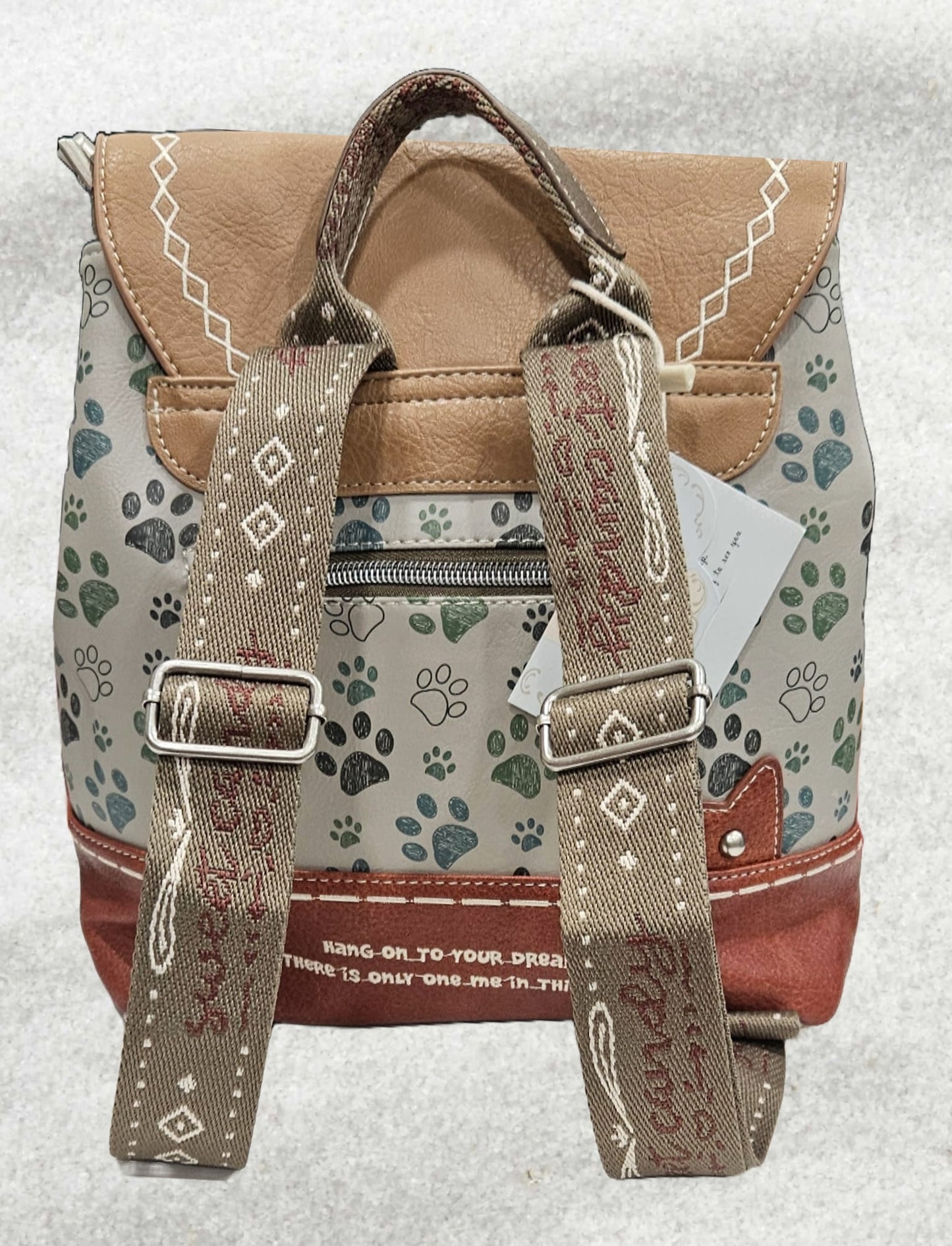 Mochila Sweet Candy Edición Limitada Cats, color verde (XK06)