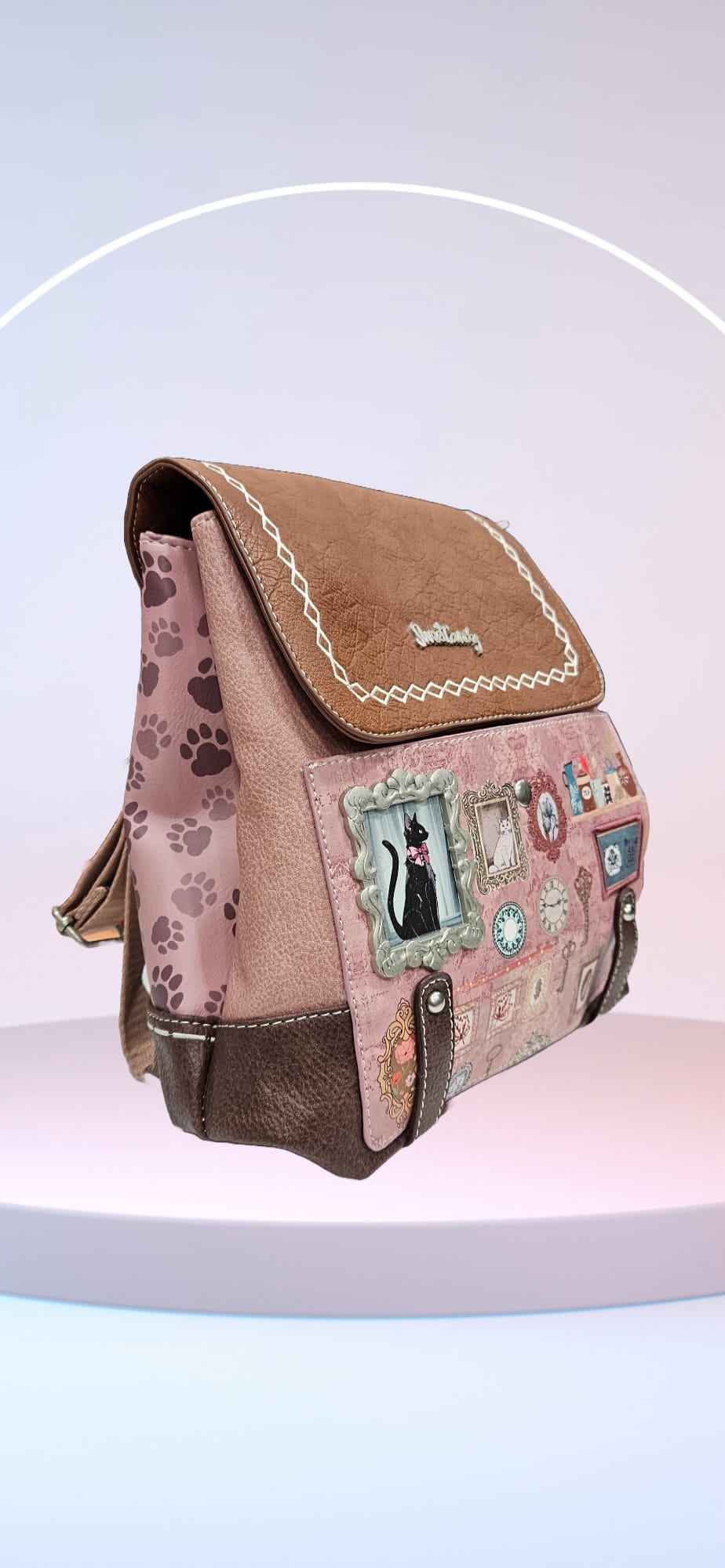 Mochila Sweet Candy Edición Limitada Cats en color rosa (XK06)