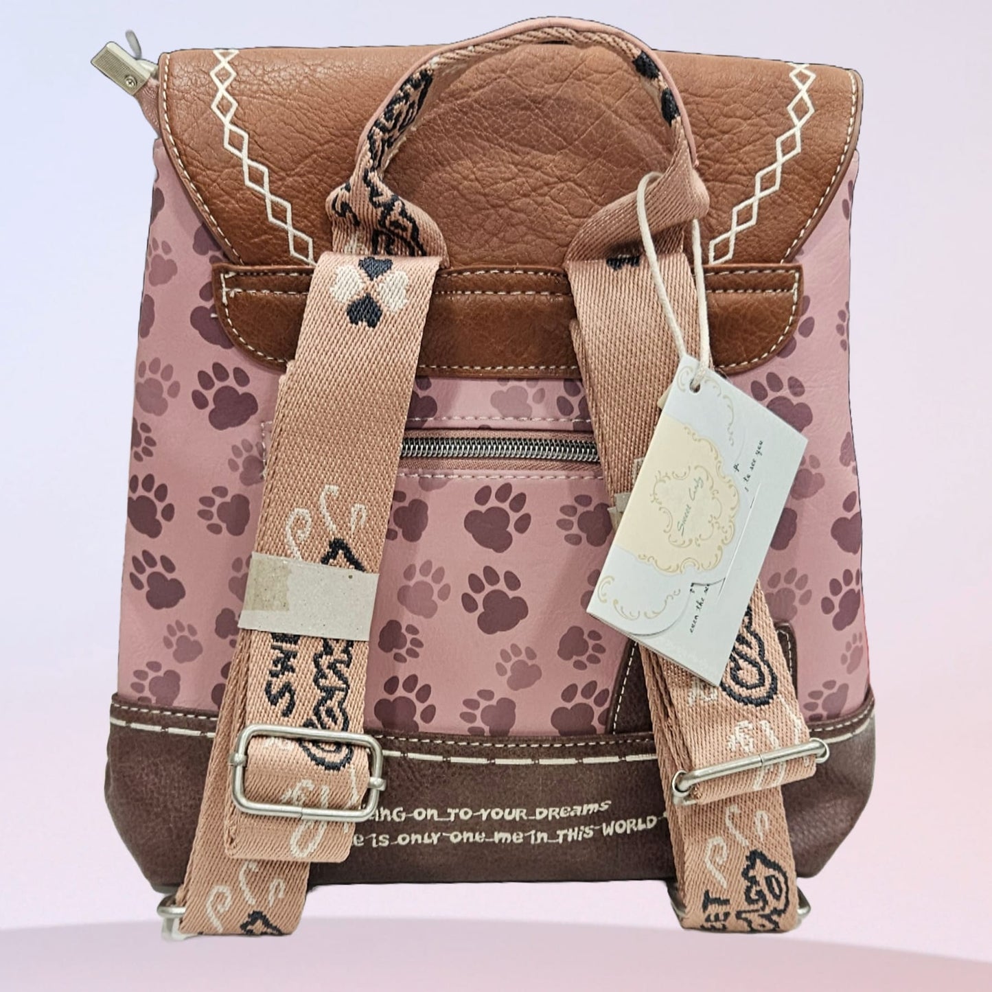 Mochila Sweet Candy Edición Limitada Cats en color rosa (XK06)