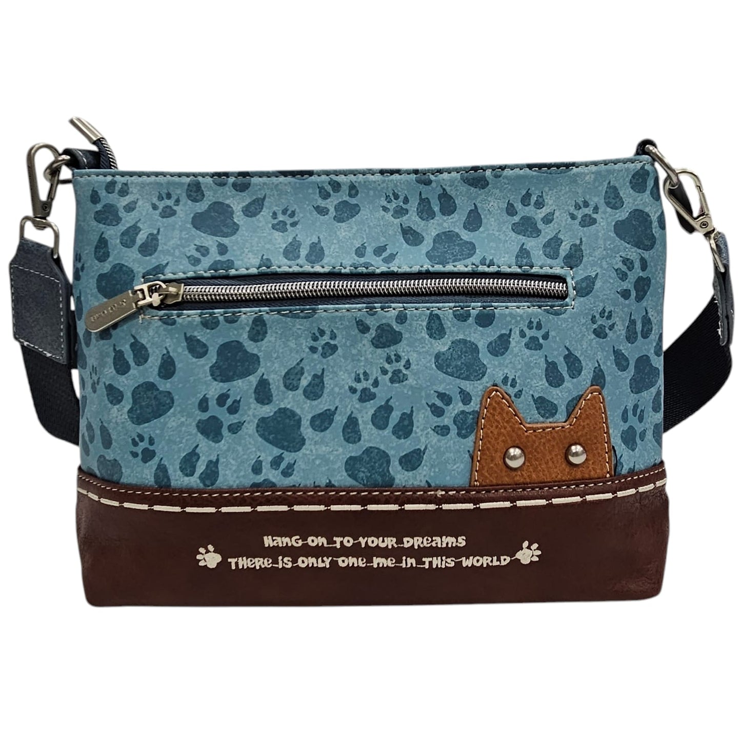 Bolso Sweet Candy Edición con ilustraciones exclusivas, color azul (03#)