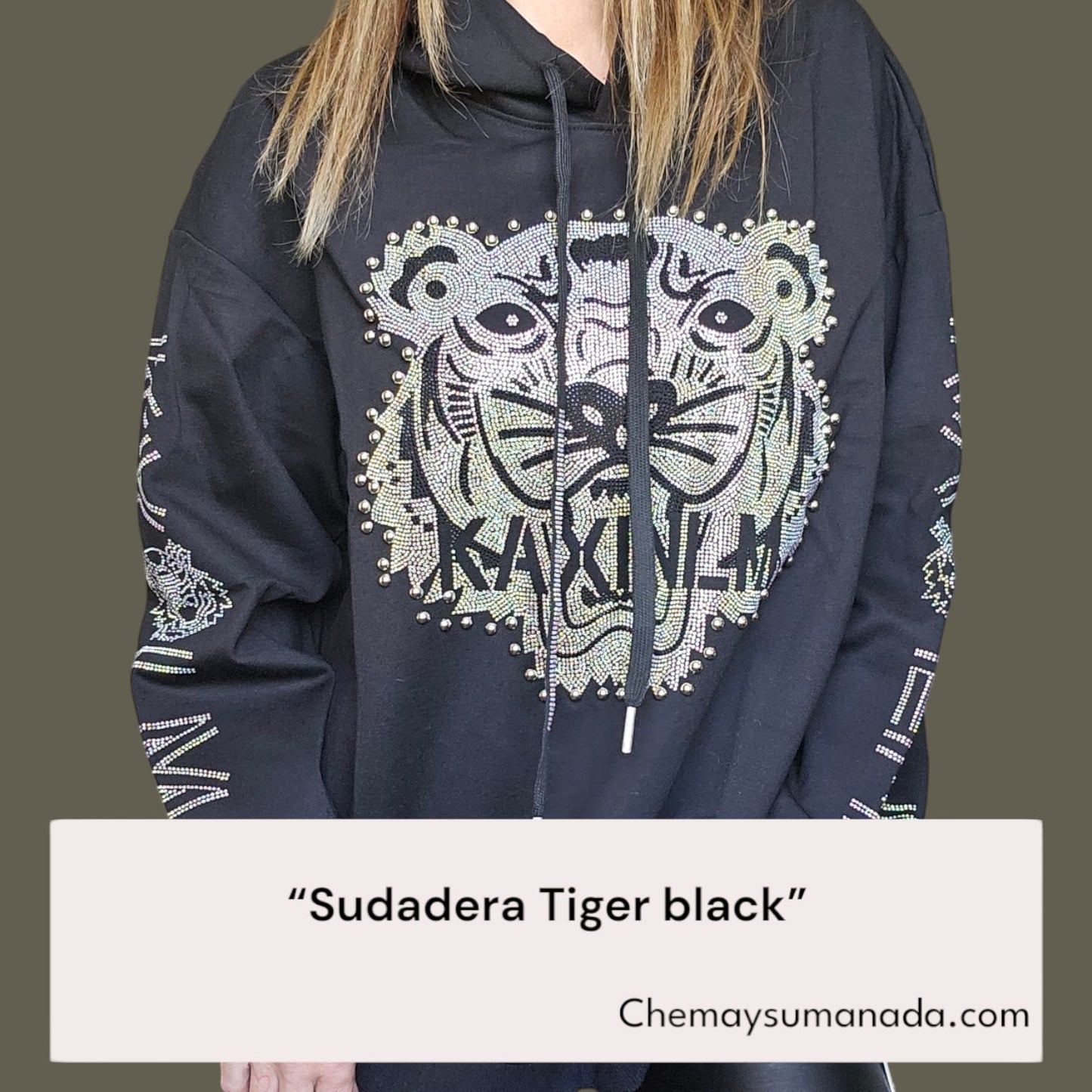 Sudadera Tiger Black