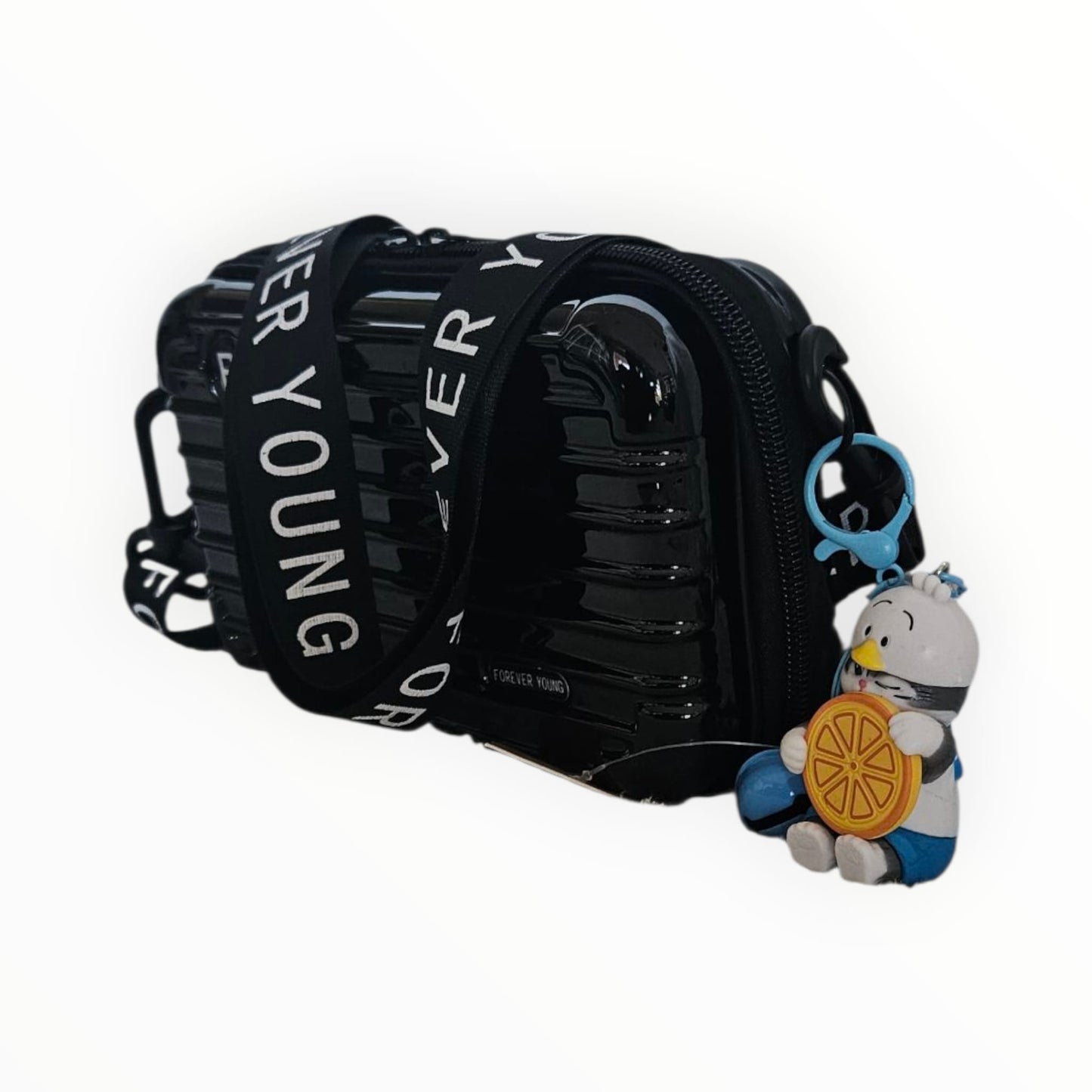 Bolso rígido estilo maleta “Amor Gatuno” – Chema y su Manada
