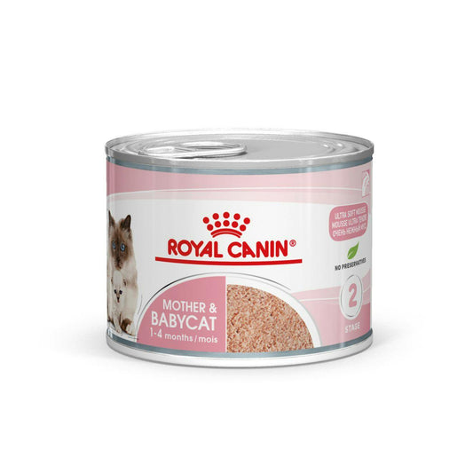 Royal Canin Mother & Babycat 195 gr (Lata Mousse ultra suave)