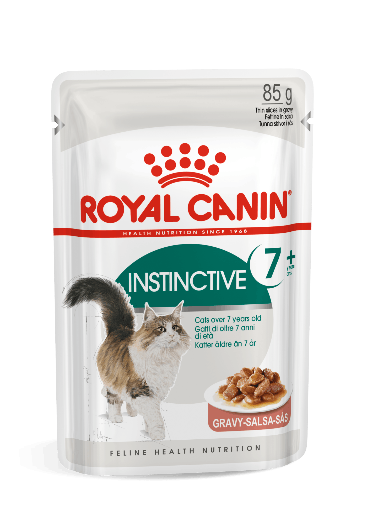 Royal Canin Senior Instinctive +7 85 gr (Sobre salsa)