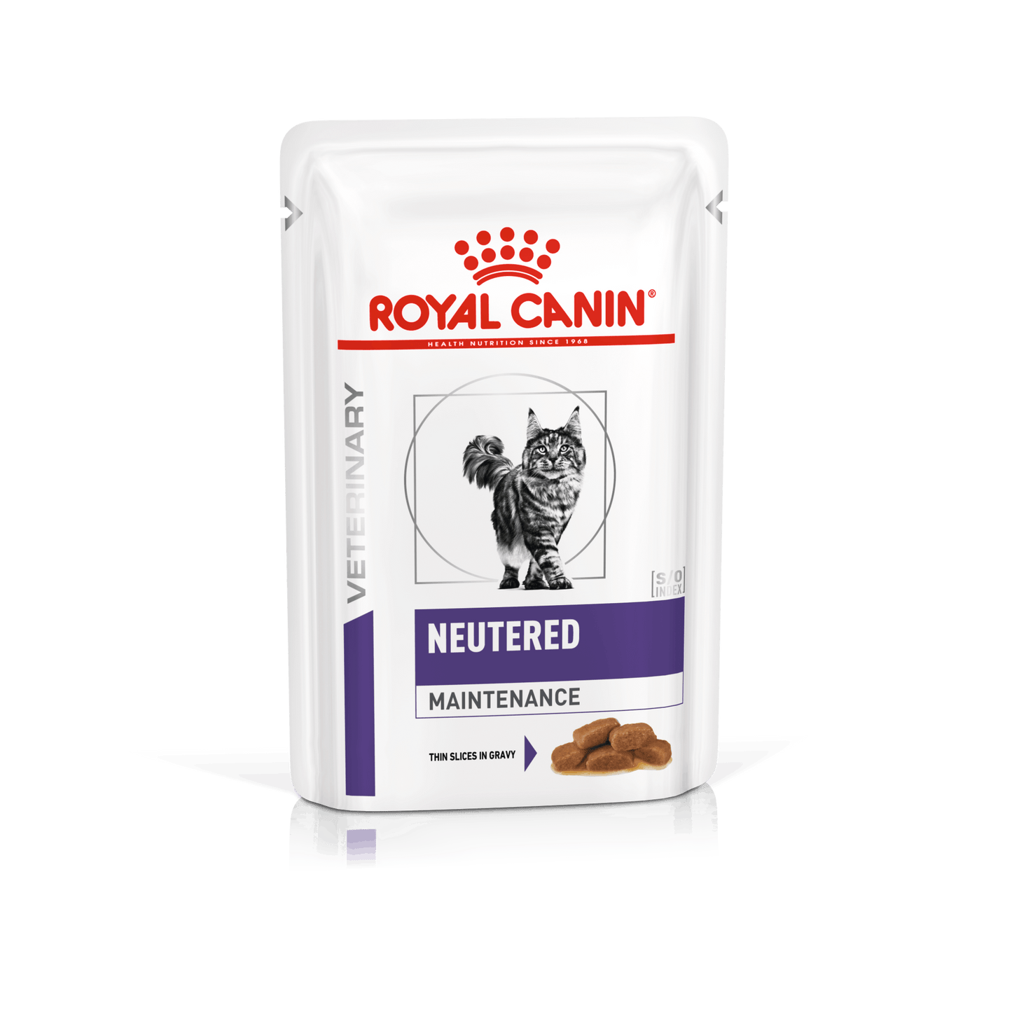 Royal Canin Veterinary Neutered Maintenance Cat 85 gr (Sobre finas láminas en salsa)