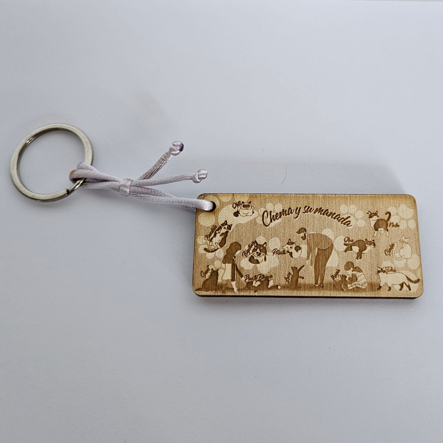 Llavero de madera de Chemaysumanada