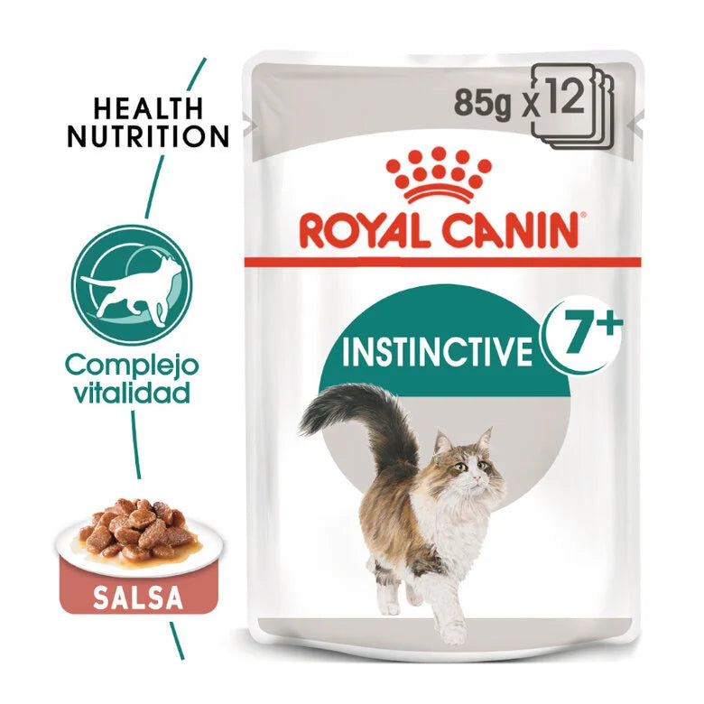 Royal Canin Senior Instinctive +7 85 gr (Sobre salsa)