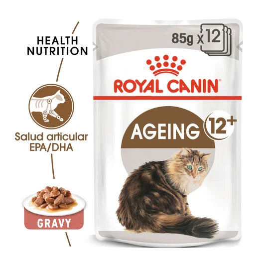 Royal Canin Senior Ageing +12 85 gr (Sobre salsa)
