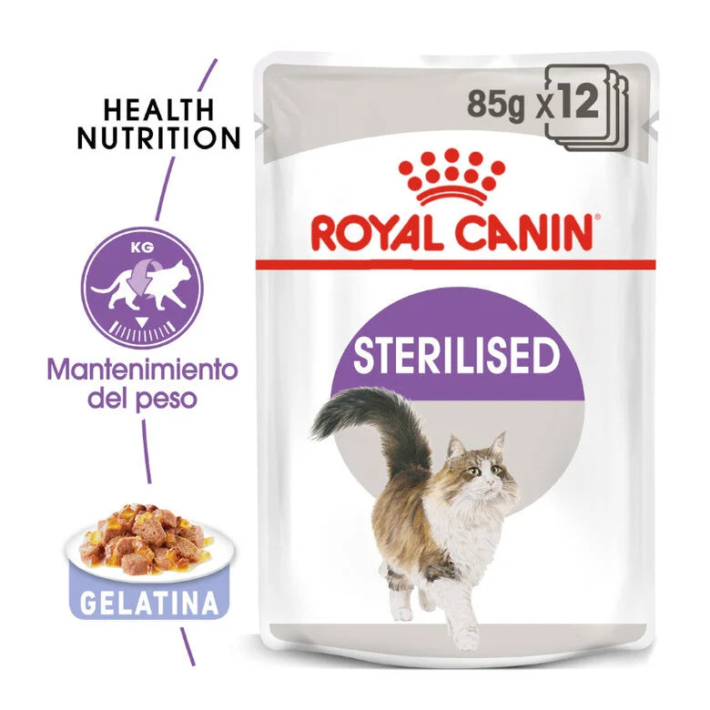 Royal Canin Sterilised 85 gr (Sobre gelatina)