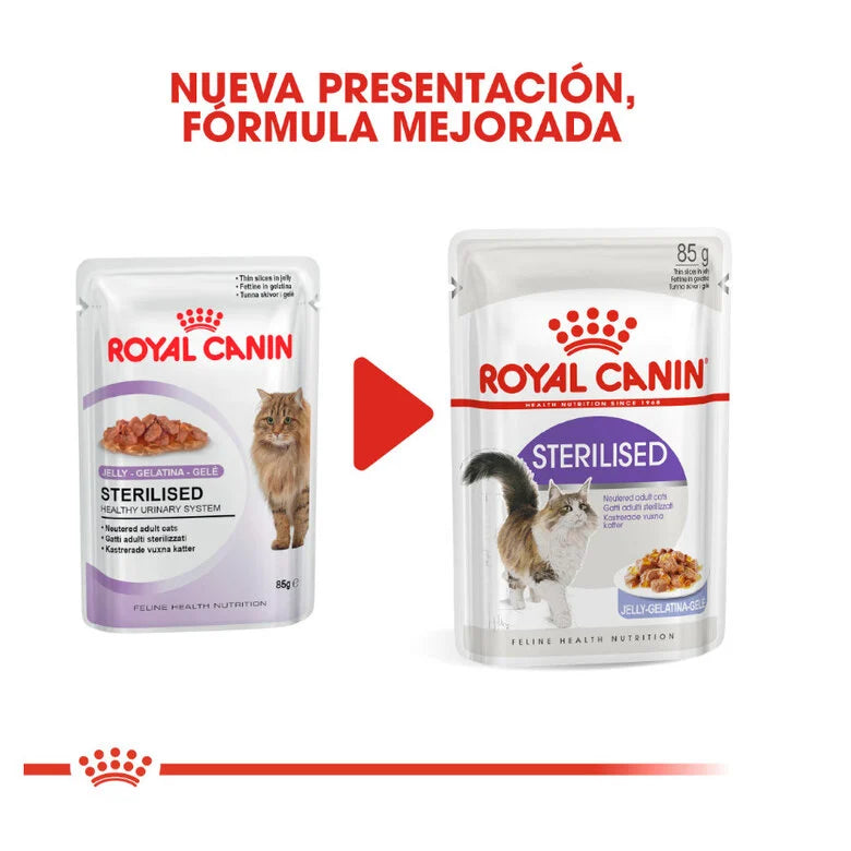 Royal Canin Sterilised 85 gr (Sobre gelatina)