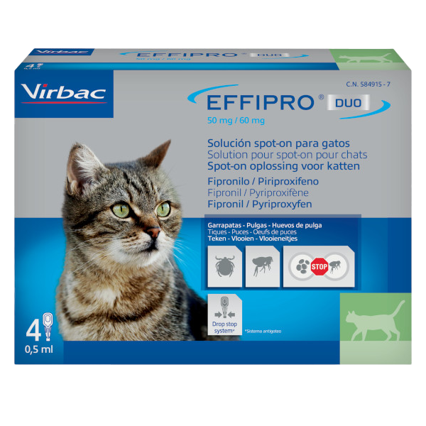 EFFIPRO DUO 4 PIPETAS