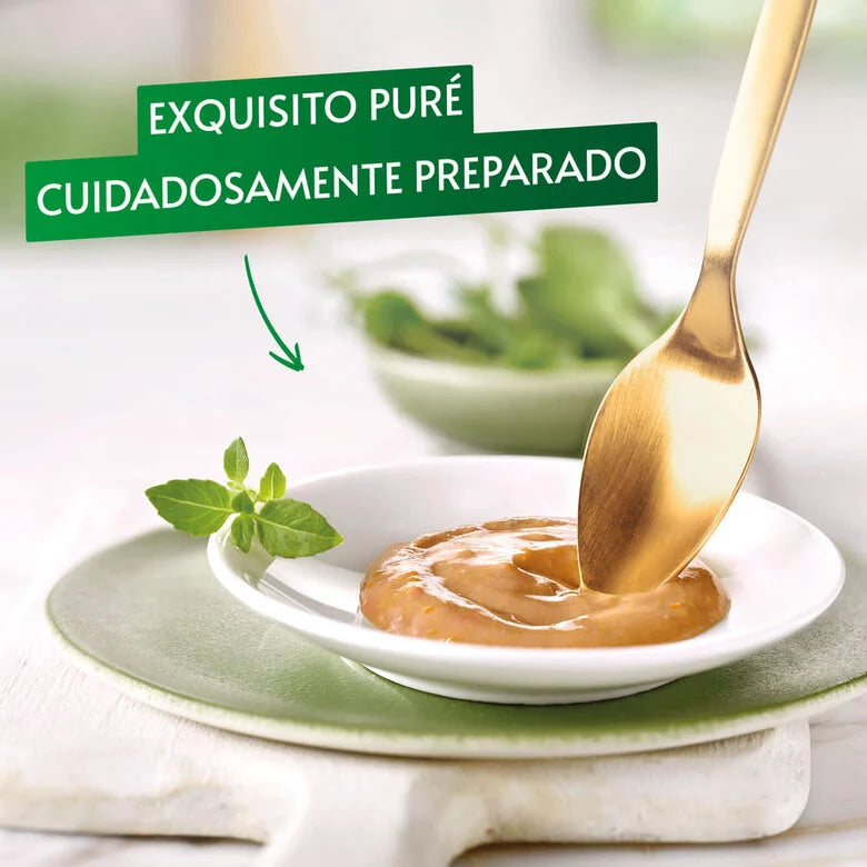 PURINA Gourmet Nature’s Creations Puré Pollo con Calabaza 5x10g