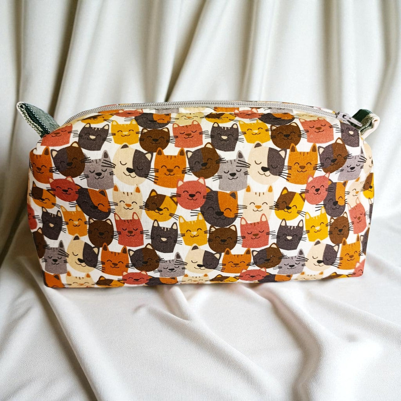 Neceser de tela Gatitos Multicolor (@lucikukadas)