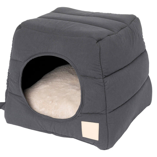 FUZZYARD LIFE COTTON CAT CUBBY - SLATE GREY
