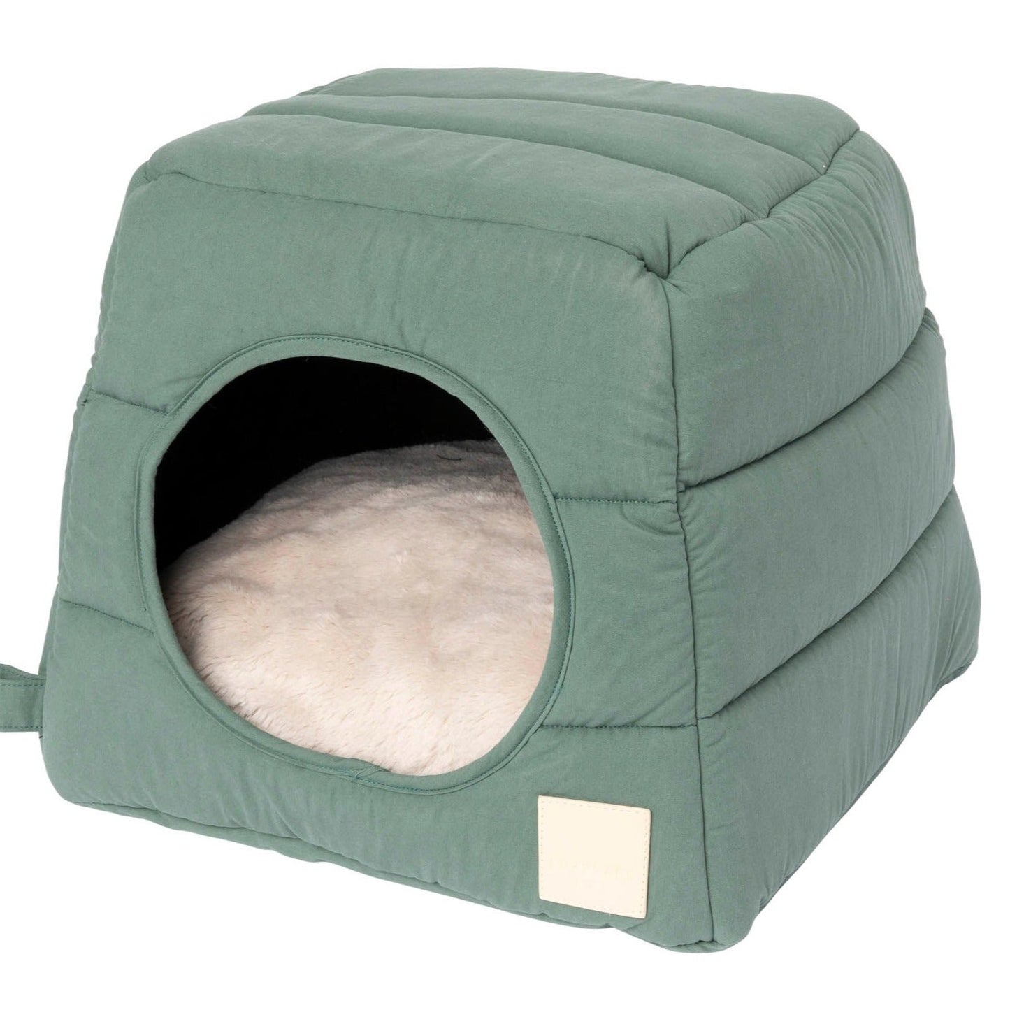 FUZZYARD LIFE COTTON CAT CUBBY - MYRTLE GREEN