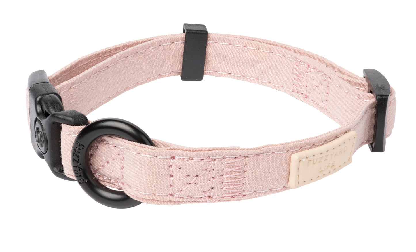 FuzzYard LIFE Cotton Collar - Soft Blush