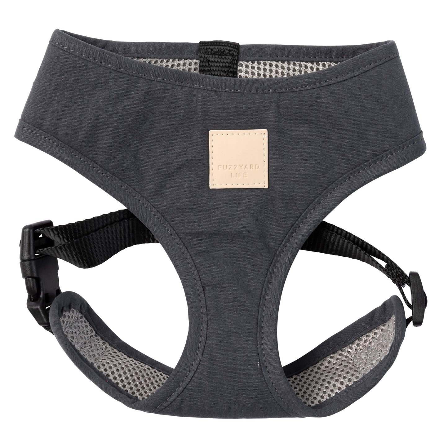 FuzzYard LIFE Cotton Harness - Slate Grey
