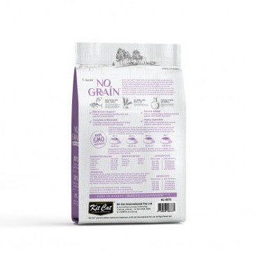 KIT CAT NO GRAIN CON ATÚN Y SALMÓN - 1KG