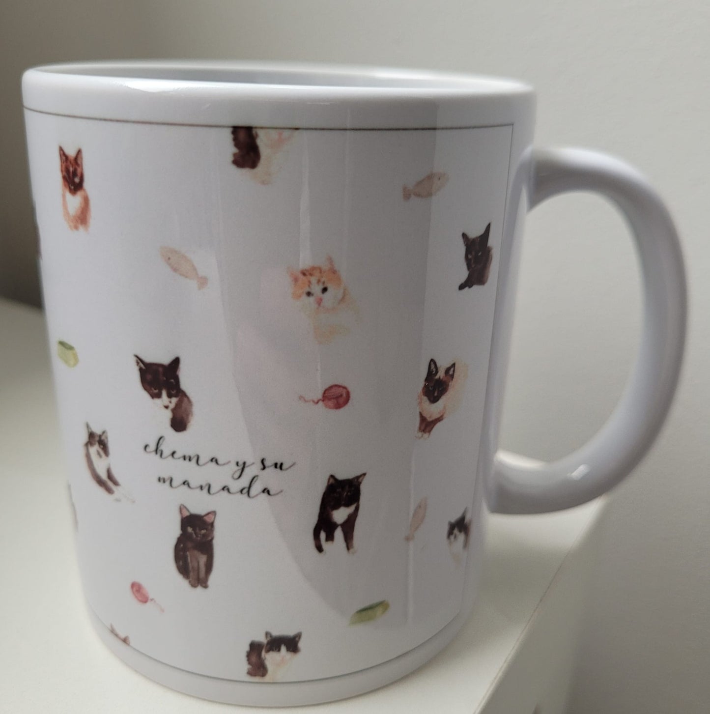 Taza de todos los gatines
