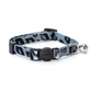 Collar de gato con estampado de leopardo y hebilla de seguridad
