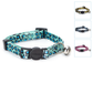 Collar de gato con estampado de leopardo y hebilla de seguridad