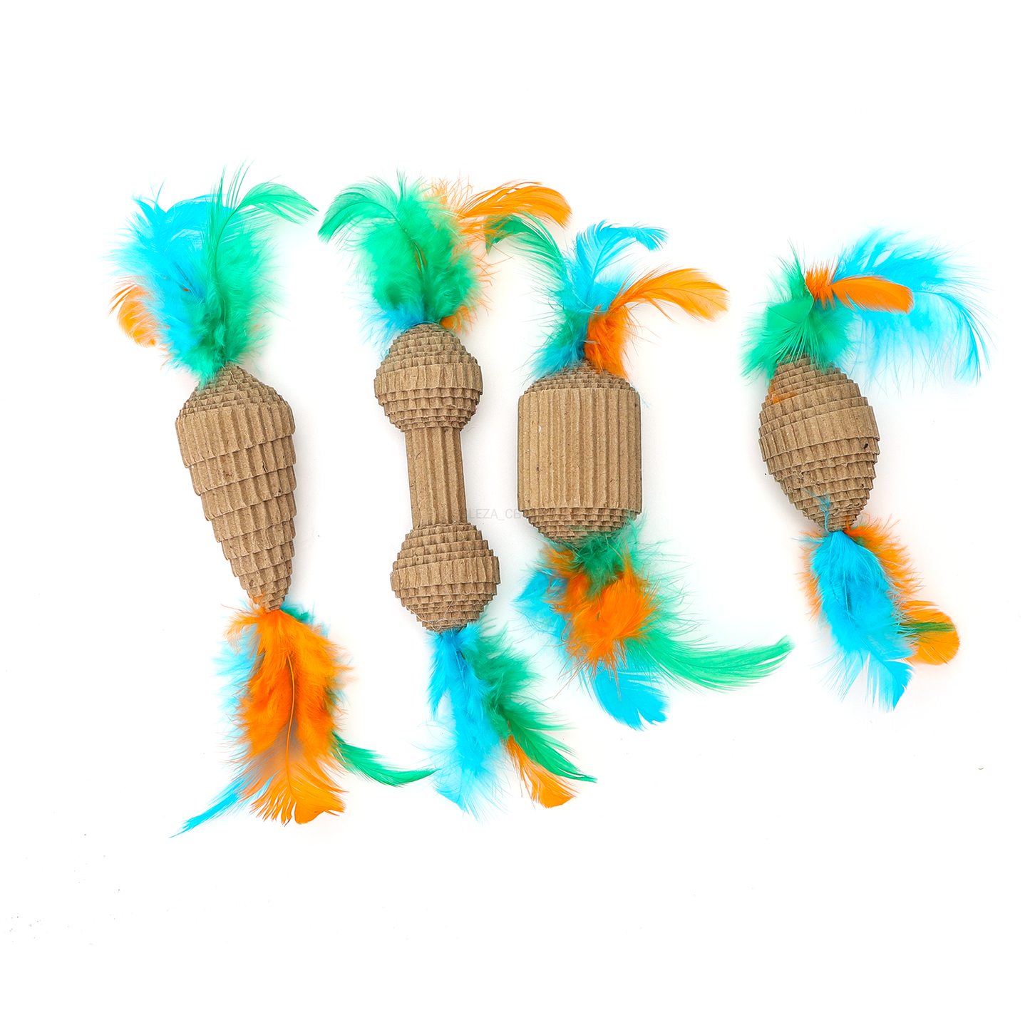 Juguetes de papel corrugado