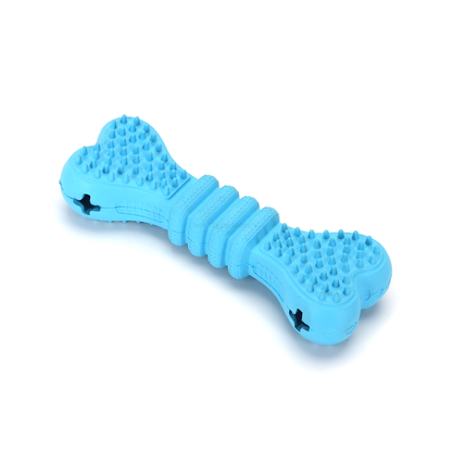Nobleza Juguete para perros con forma de hueso que ayuda a limpiar los dientes y dispensa premios